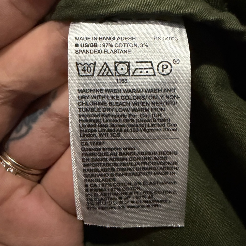 Banana Republic Khaki Utility Jacket - Picture 3 of 6